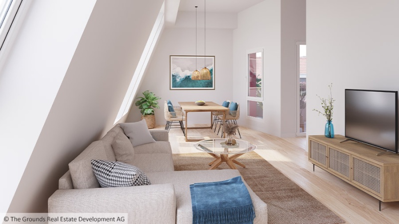 Wohnungen Bamberg Lagarde Visualisierung Außenansicht 1 3200x800
