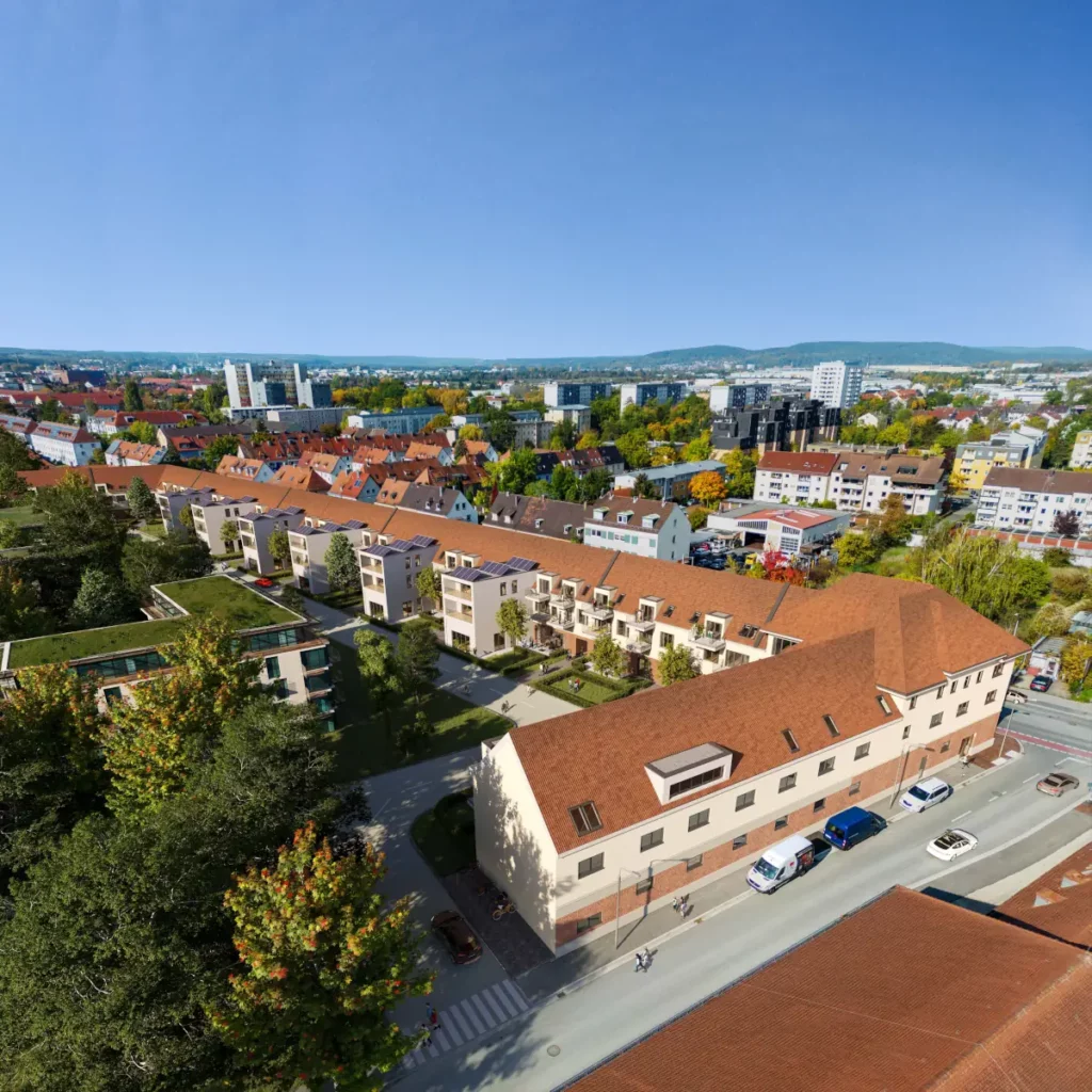 Visualisierung Luftbild Wohnungen Lagarde Bamberg 1 1200x1200
